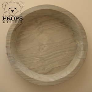 Round Wooden Bowl