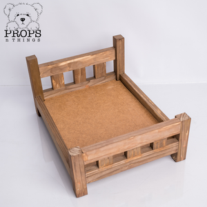 Hi-Lo Wooden Bed-Newborn