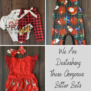 Christmas Sitter Outfits