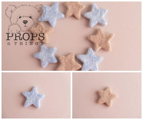 Felted Stars