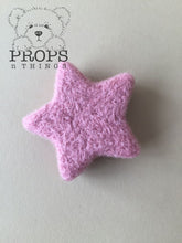 Load image into Gallery viewer, Felted Stars Dusty Pink
