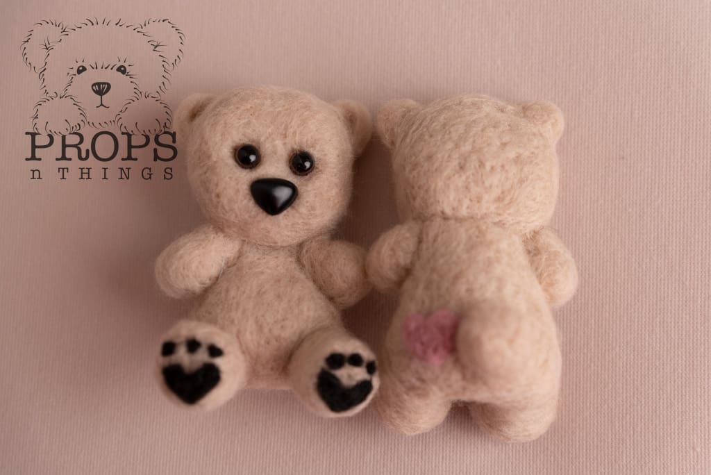 Felted Teddy Neutral