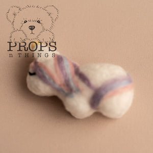 Felted Unicorn Prop