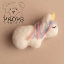 Load image into Gallery viewer, Felted Unicorn Prop