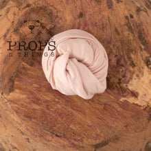 Load image into Gallery viewer, Jersey Knit Stretch Wraps Peach Pink Wrap