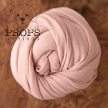 Load image into Gallery viewer, Jersey Knit Stretch Wraps Rose Wrap