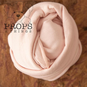 Jersey Knit Stretch Wraps Soft Pink Wrap
