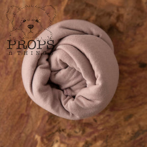 Jersey Knit Stretch Wraps Taupe Wrap