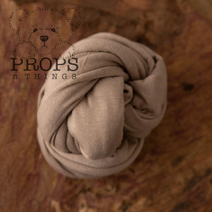 Jersey Knit Stretch Wraps Neutral Wrap