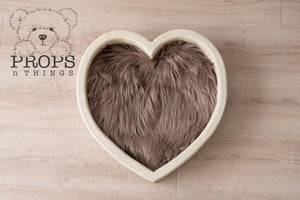 Mink Faux Furs Taupe
