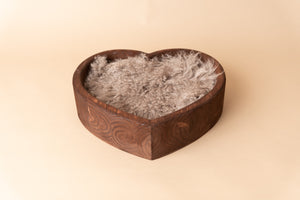 Wooden Heart Bowl