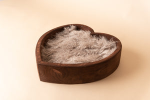Wooden Heart Bowl