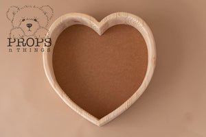 Wooden Heart Bowls