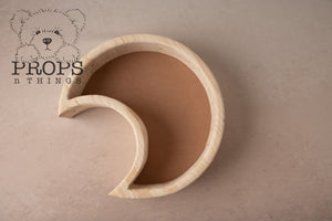 Wooden Moon Bowl